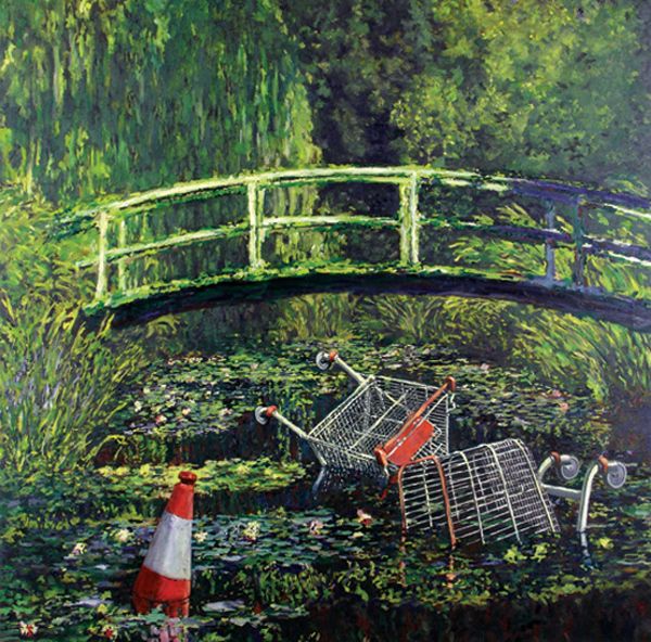 Banksy : Show Me the Monet vendue aux enchères pour 7.5 millions livres