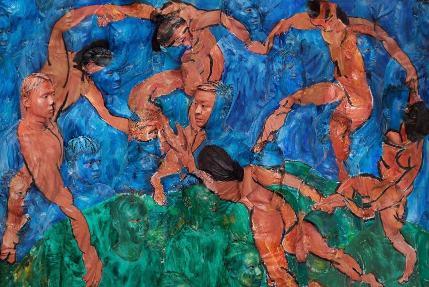 Liu Bolin : Échos des Maîtres dans l'Art Contemporain