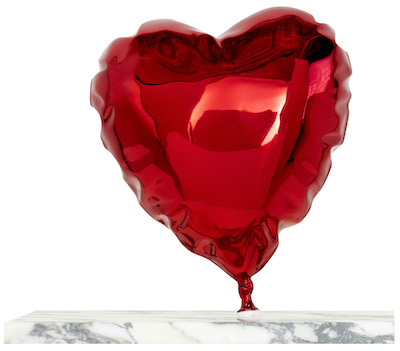 Mr.Brainwash: Balloon Heart Sculptures