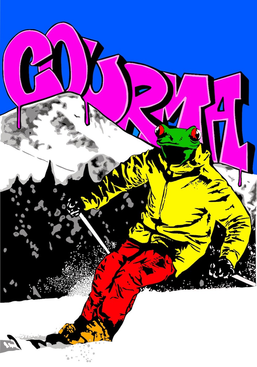 Courmayeur Art Night: “Kiss Me Courma” de Mr. Savethewall | 26/02