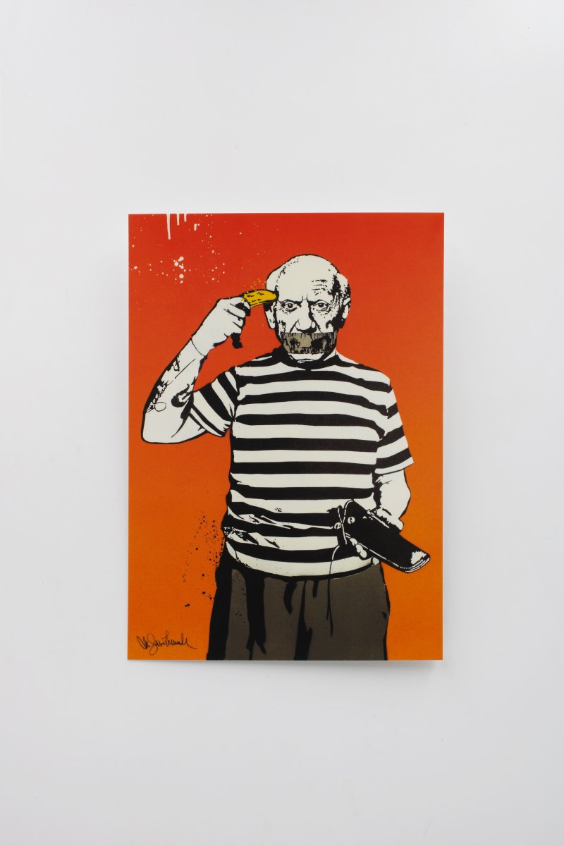 Cartolina - Mr. Savethewall L'Arte Contemporanea è Davvero alla Frutta