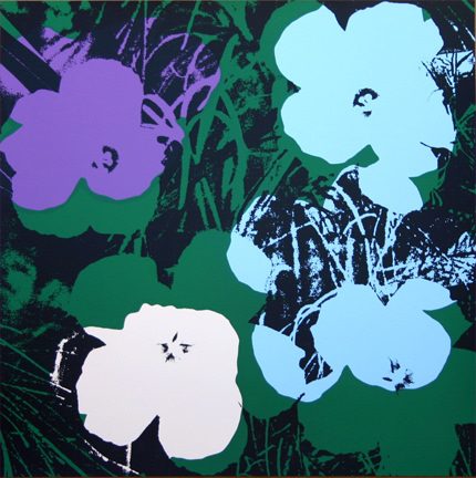 Fleurs - Pourpre/Vert 11.64