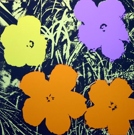 Fleurs - Orange/Jaune/Pourpre 11.67