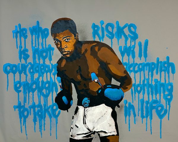 Take Risks Muhammad Ali - Blue