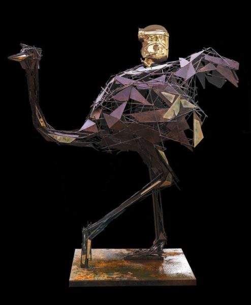 Ostrich with Minion