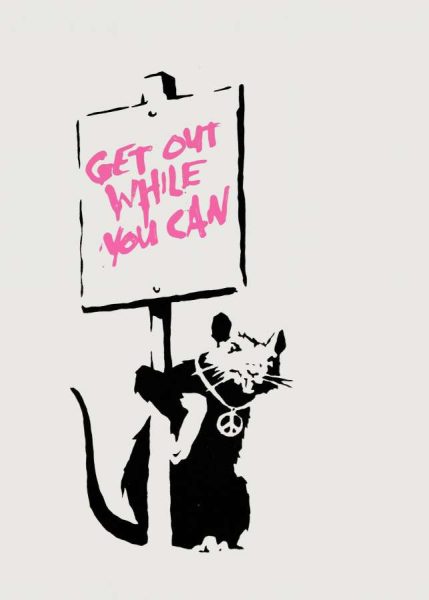 Get out while you can