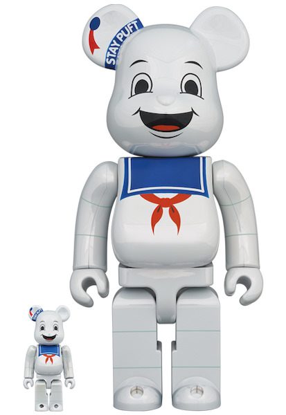 Stay Puft Marshmallow Man White Chrome, 400% + 100%