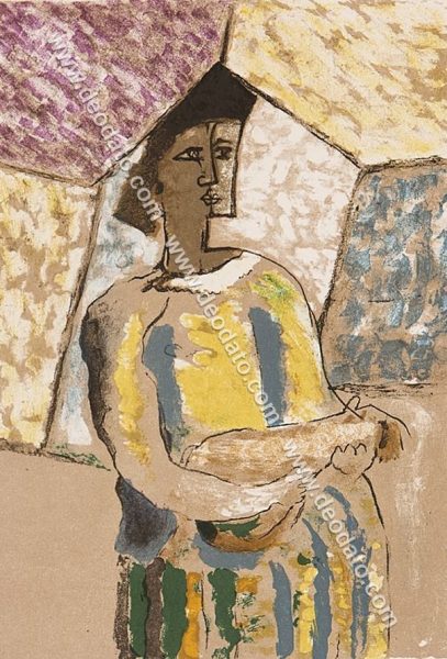 La femme et la mandoline