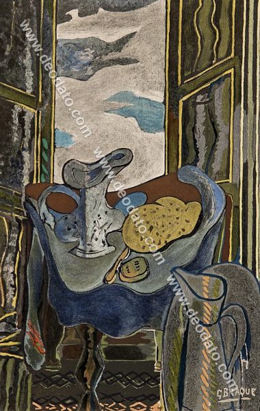 La toilette bleu