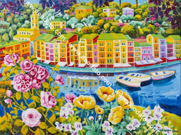 Pensées et couleurs à Portofino