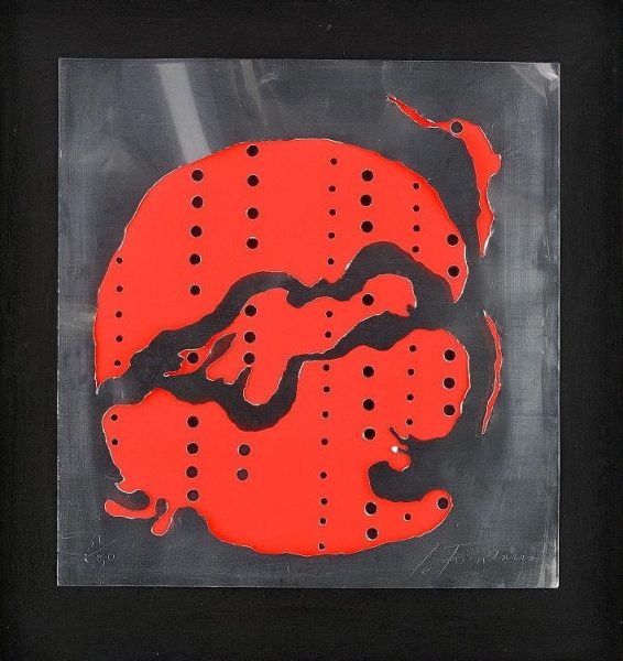 Concept spatial (théâtre) - Rouge