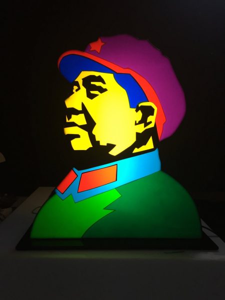 Mao (Sculpture lumineuse)