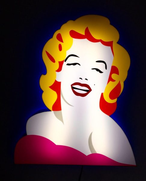 Marilyn Monroe (Sculpture Lumineuse)