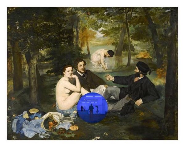 Gazing Ball - Manet Déjeuner