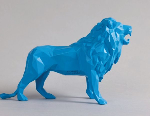 Lion Matte Blue