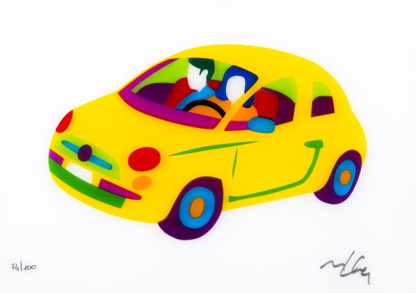 Fiat 500 Fluo (Jaune)