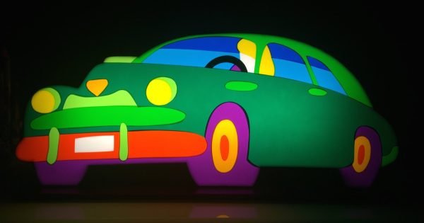 Macchina Verde (Sculpture lumineuse)