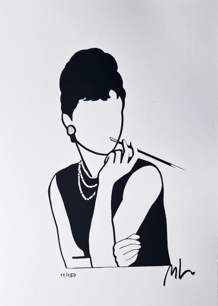Audrey - Sérigraphie
