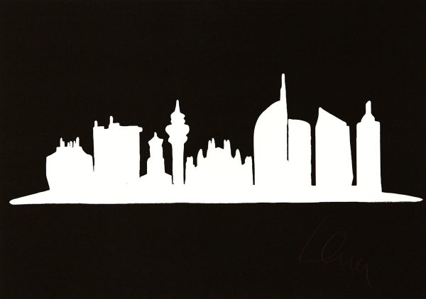 Skyline Milano - Sérigraphie