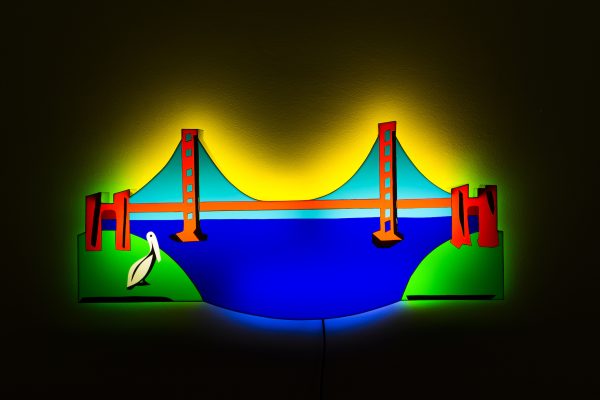 Golden Gate Bridge (Sculpture Lumineuse)