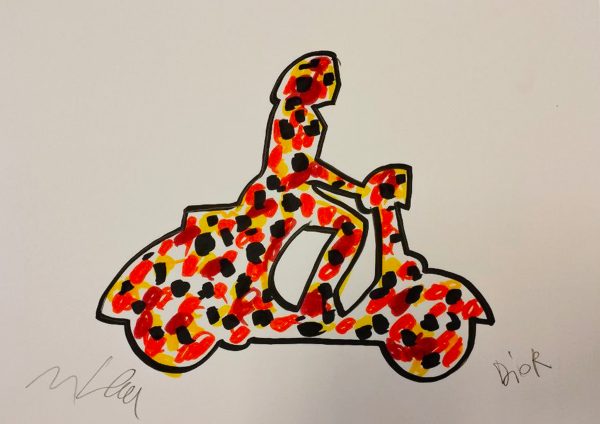 Dior Project Sketch (Vespa)