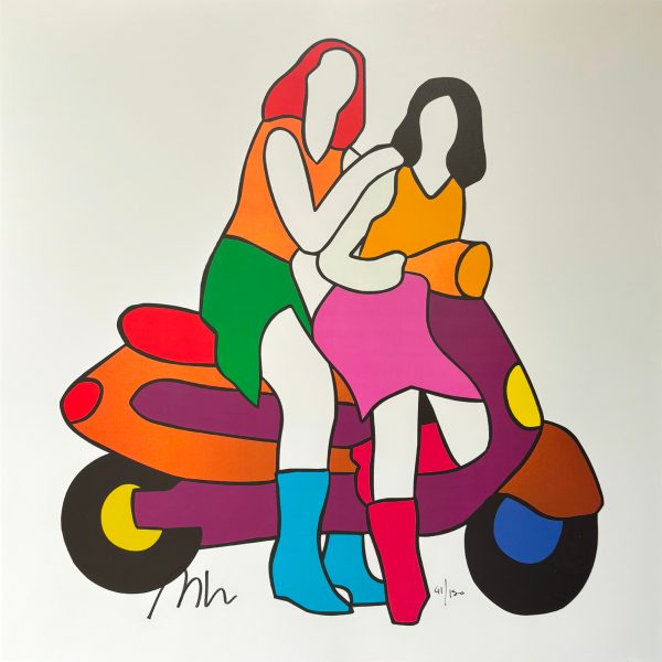 Amiche in Vespa