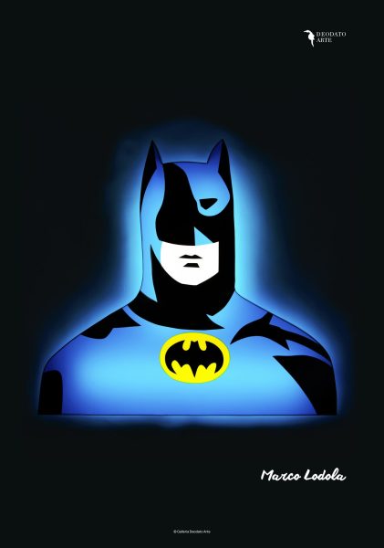 Marco Lodola Batman - Poster