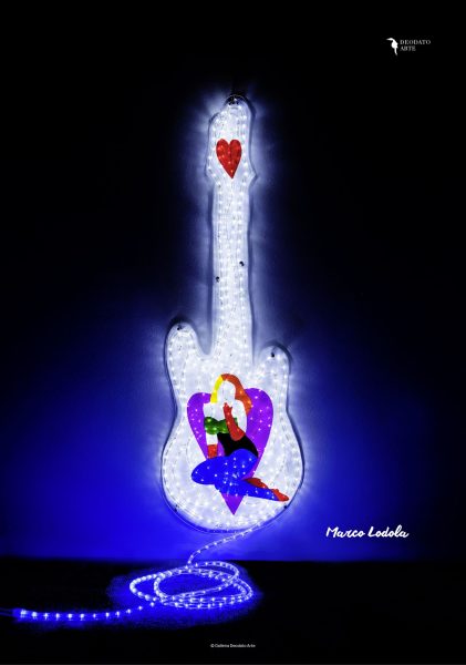 Marco Lodola Chitarra - Poster
