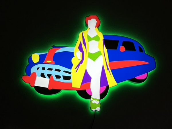 Pin Up Car