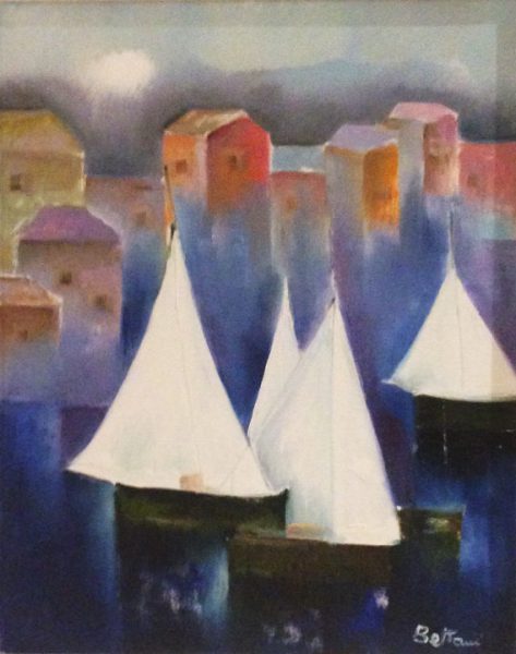 Marine avec Voiles