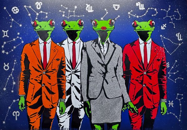 Astro Kiss Me Constellation Composition