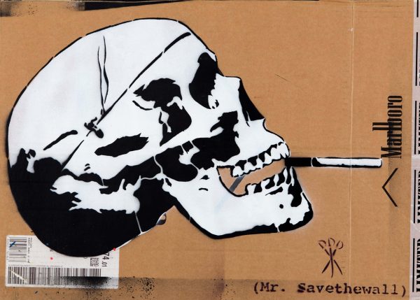 Ho smesso di fumare su cartone Marlboro