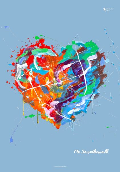 Mr. Savethewall My heart - Poster