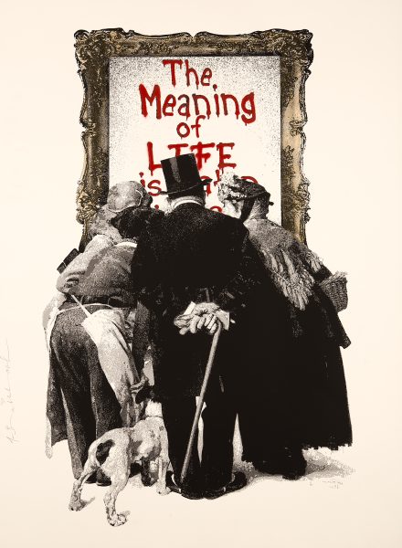 The meaning of life - Red