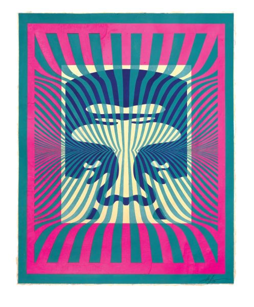 Op Art Icon (Aqua)