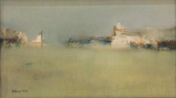 Paysage d'hiver Italien