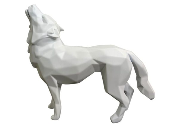 Howling Wolf - Pearl White