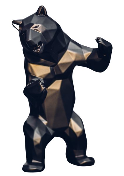 Standing Bear - Matte Black