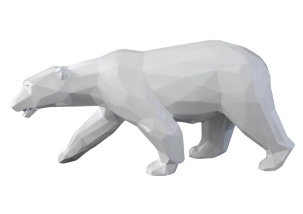 Walking Bear - White