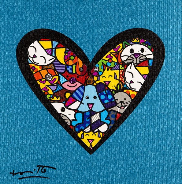 I Love Animals - Blue