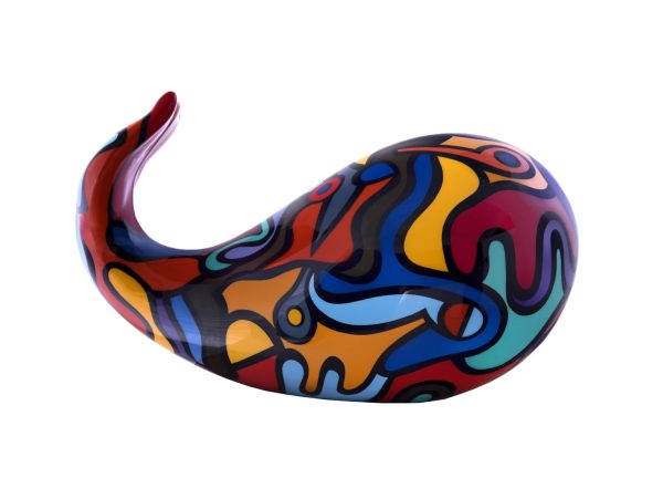 Tigris (Black Lines) - Whale Pop, Size L