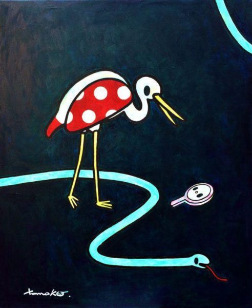 Eden - Heron talking with Mirror and Snake