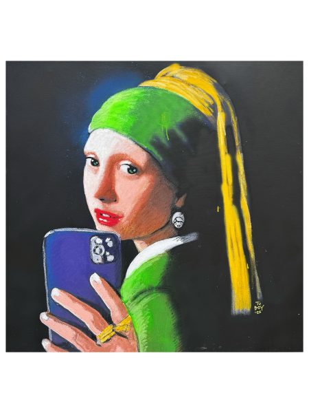 La ragazza con l'orecchino - green