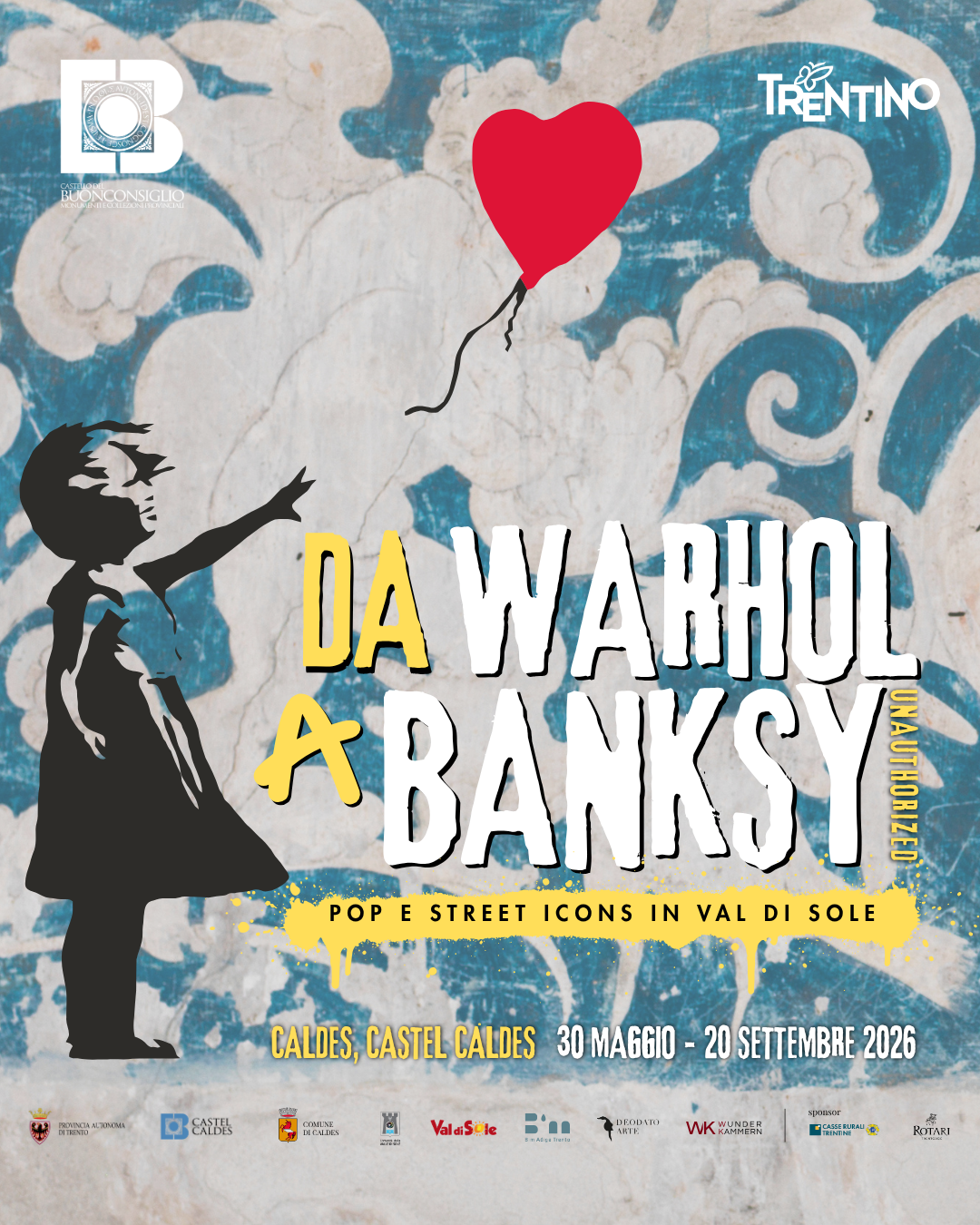 Da Warhol a Banksy: Pop e Street Icons in Val di Sole