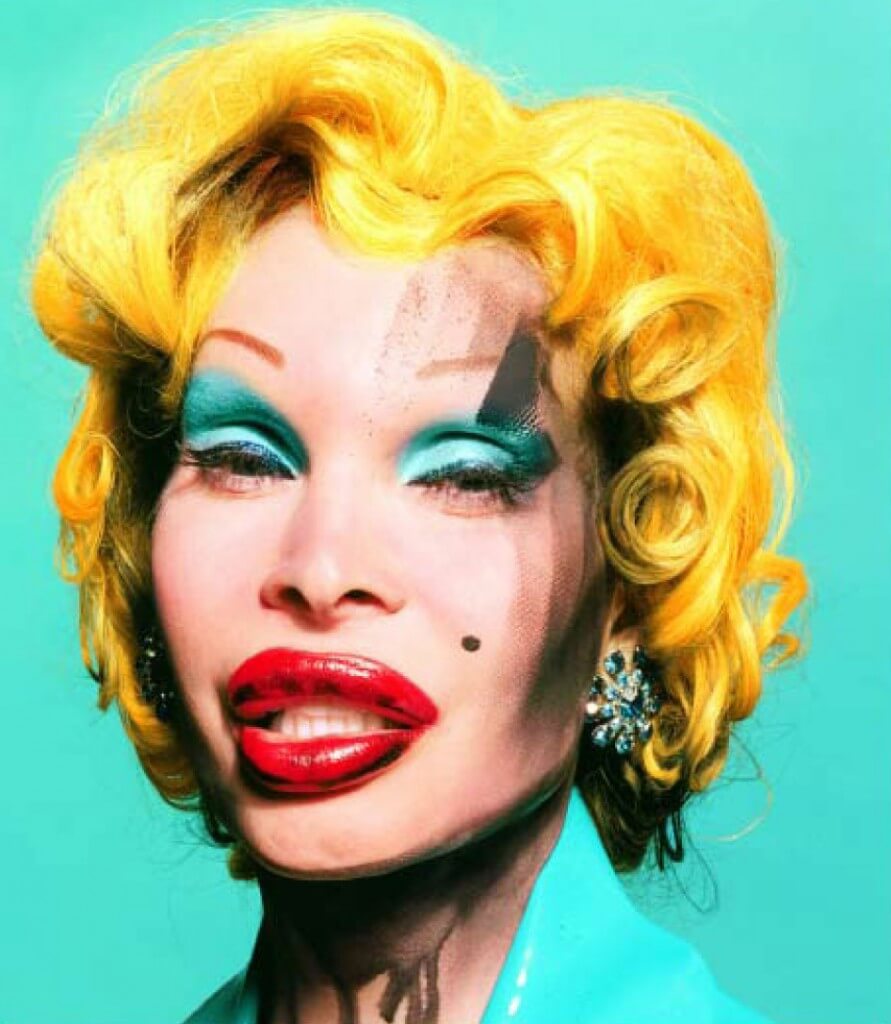 David LaChapelle - Amanda Lepore as Marilyn