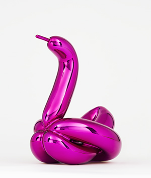 Balloon Swan Magenta - Oeuvre de Jeff Koons en vente auprè de la Galerie Deodato Arte Balloon Swan Magenta - Oeuvre de Jeff Koons en vente auprè de la Galerie Deodato Arte