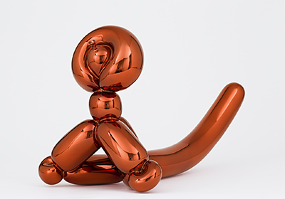 Balloon Monkey Orange - Oeuvre de Jeff Koons en vente auprè de la Galerie Deodato Arte Balloon Monkey Orange - Oeuvre de Jeff Koons en vente auprè de la Galerie Deodato Arte