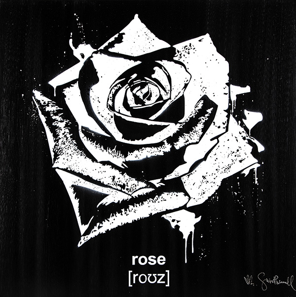 Mr. Savethewall - International Language - Rose