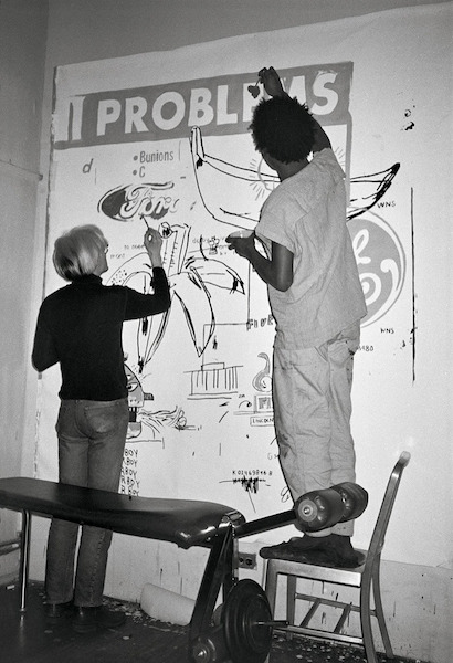 Andy Warhol et Jean-Michel Basquiat