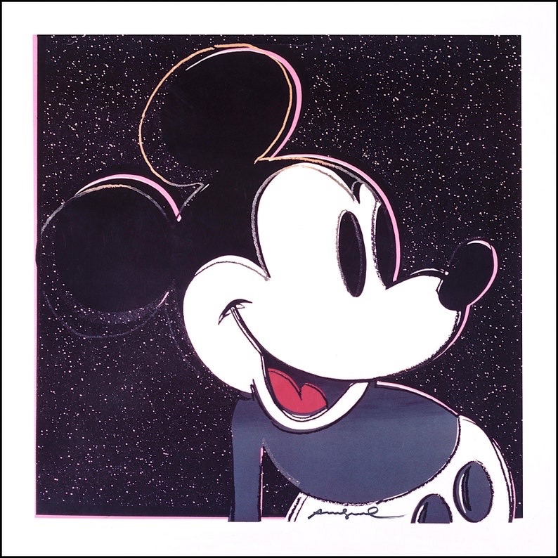 Andy Warhol Myths: Mickey Mouse